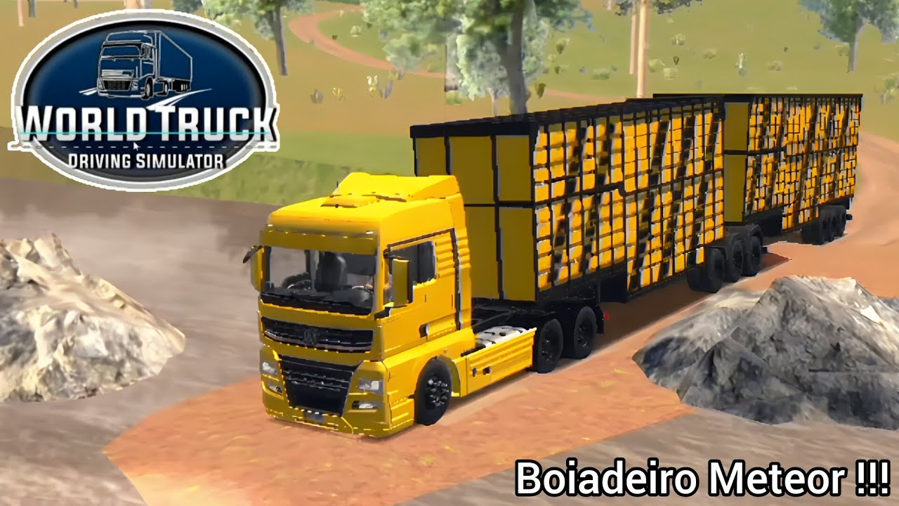 Boiadeiro Meteor Bitrem C/ Sons Realistas 😎