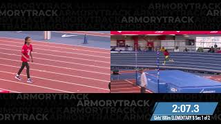 Girls 800 Meter Run Section 1   Colgate Women's Games #1 2024 screenshot 5