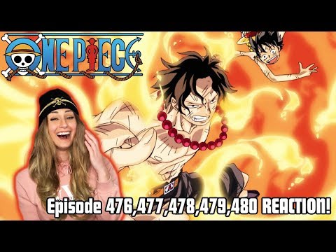Akainu S Crushing Blow Ace One Piece Episode 481 4 4 Reaction Youtube
