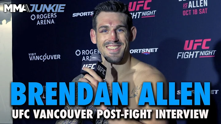 Brendan Allen makes case for Khamzat Chimaev title fight after upset of RDR | UFC Vancouver