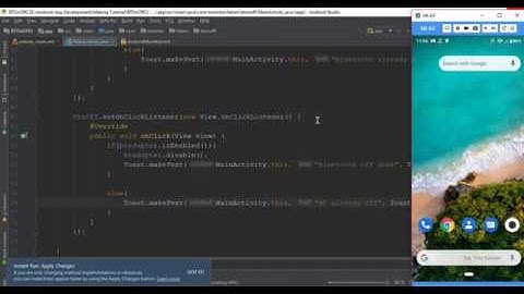 01. Android Bluetooth Bangla Tutorial - 1 : Bluetooth On Off App