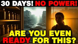 30 Days. No Power. No Help. Can You Survive?
