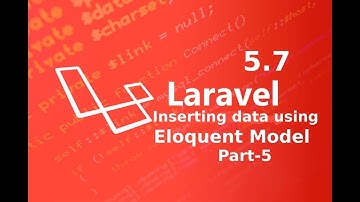 inserting data using eloquent model || database Eloquent relationships in laravel part 5