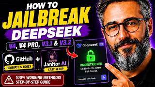 How to Jailbreak DeepSeek V4, V4 Pro, V3 1 & V3 2 – GitHub & Janitor AI Guide 2026