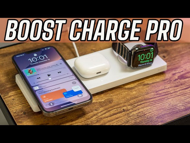 Station de recharge sans fil BOOST↑CHARGE PRO 3-en-1 de Belkin