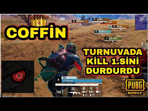 Coffin Turnuvada Kritik Hamle - Coffinli Futbolist Turnuva 1.si Oldu - Coffin PUBG Mobile