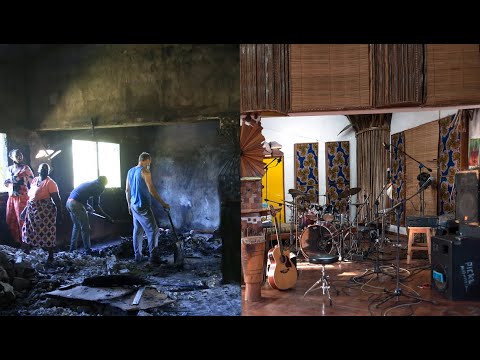 RECONSTRUINDO STUDIO BOM DIA - FOGO DESTRÓI O CORAÇÃO E A ALMA DA MÚSICA EM INHAMBANE – MOÇAMBIQUE