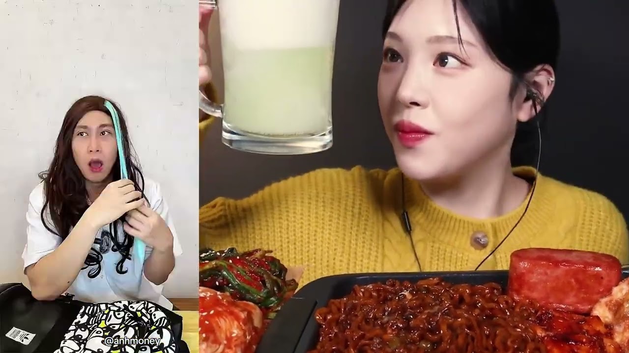 Video Ngắn (anhmoney) Và Mukbang (문복희 Eat with Boki)