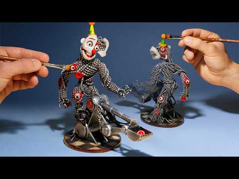 I made a VHS Ennard | FNAF clay art