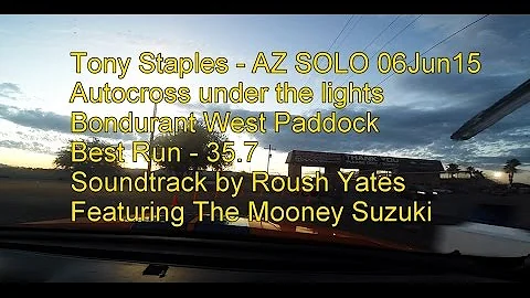Tony Staples - AZSOLO @ Bondurant - 06Jun15