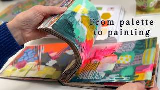 Turning Colour Play Into Sketchbook Paintings | Part Two