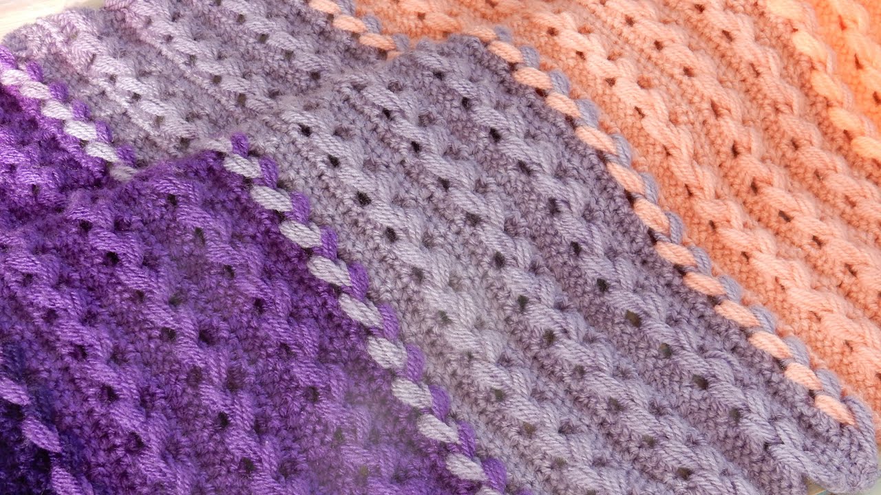 Finishing my Loop Stitch Braid Baby Blanket YouTube