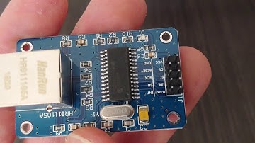 Arduino Compatibile ENC28J60 Ethernet LAN Modulo di Rete per STM32 / 51 / AVR / LPC) - BLU