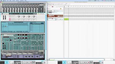 REASON 5 Filter sweep