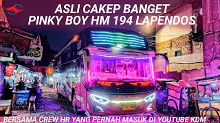 This Haryanto bus is really cool‼️HM 194 Pinky Boy