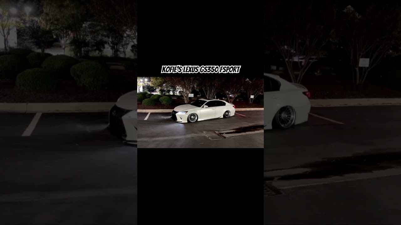 Kofie’s Lexus GS 350 FSport on ssr wheels