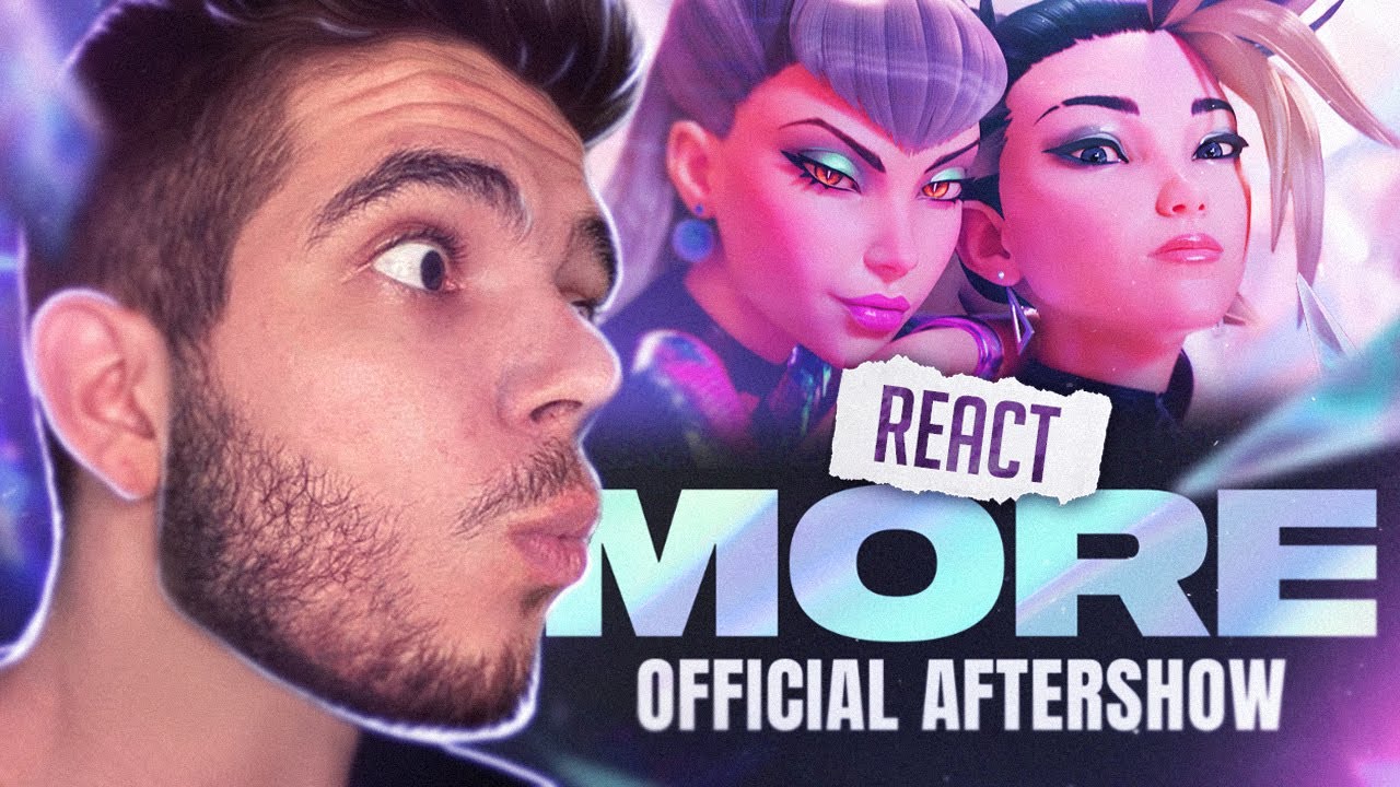 REAGINDO A K/DA - MORE [Official Music Video] - Gostei?! - LOL