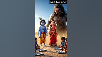 The demons mixed poison in Krishna