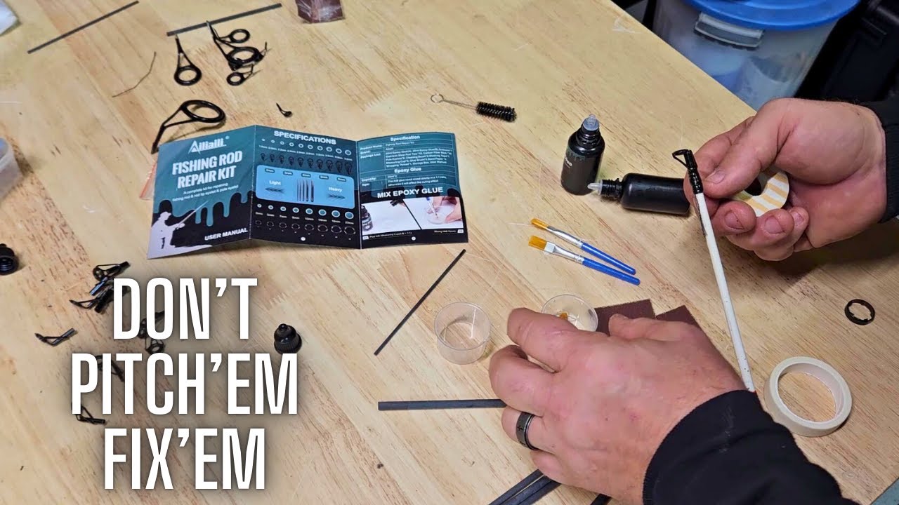 Ремонтный комплект для удочки Ailiaili — полный комплект удочек 3-в-1