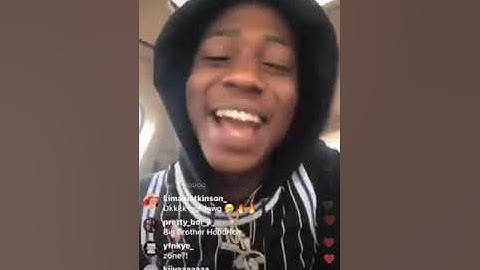 Yung mal on live playing unreleased Hood rich pablo juan verse and the Beat By Jeff