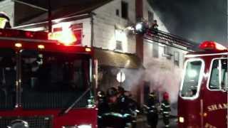 Shamokin Fire Bureau - 2nd. Alarm Fire - Shamokin St.