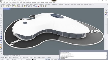 How to Design Z One Tech Architectural Model in Rhino | Architectural Organic Modeling in Rhinoceros