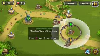 Kingdom Wars Mission 3 no lives lost Tower Defence screenshot 3