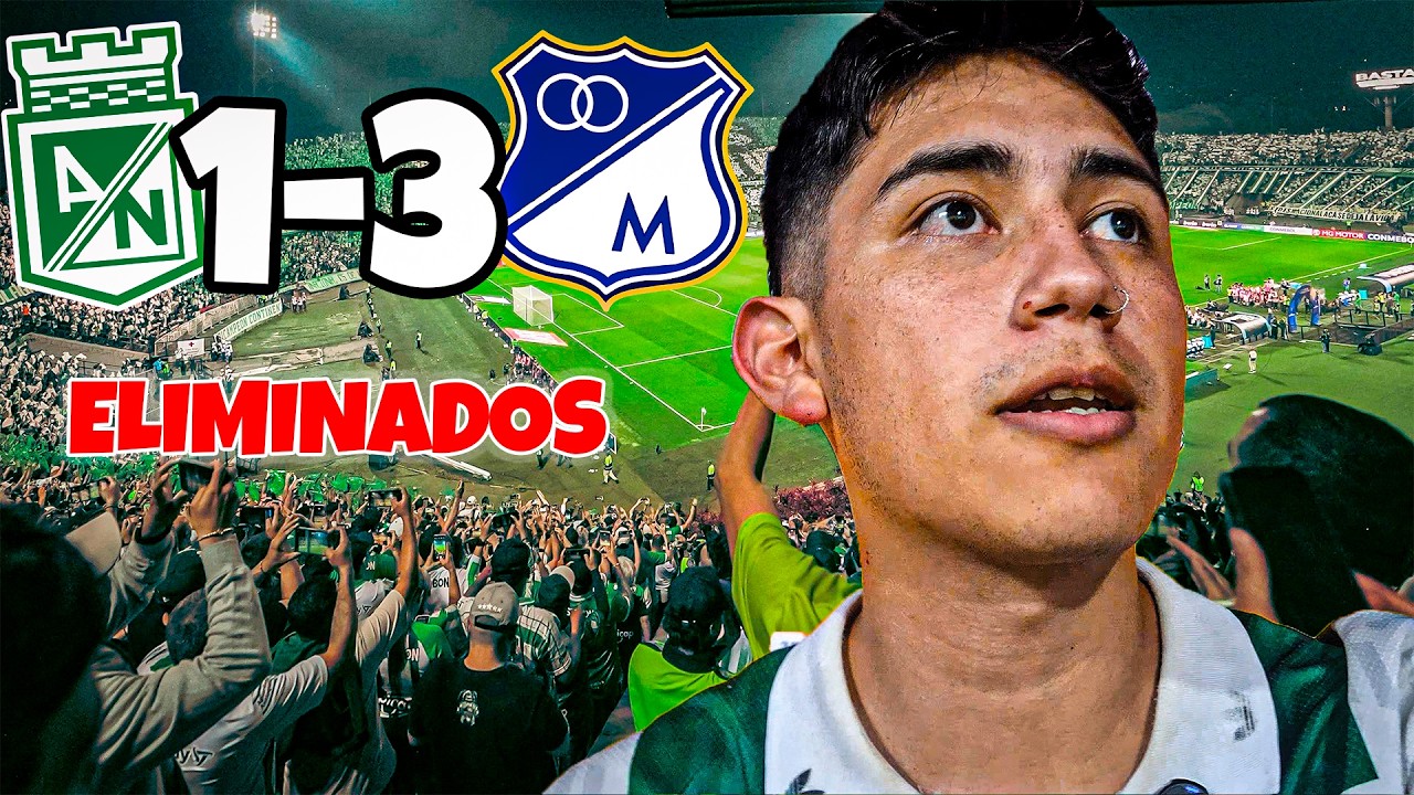 NACIONAL ELIMINADO😭Nacional VS Millonarios🔥Conmebol Sudamericana 2026🏆