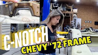 FIRST PROJECT UPDATE CHEVY C10 C-NOTCH WITH DSE BOLT ON KIT