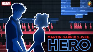 Martin Garrix x JVKE - Hero (Worlds Remake) | FL Studio 20