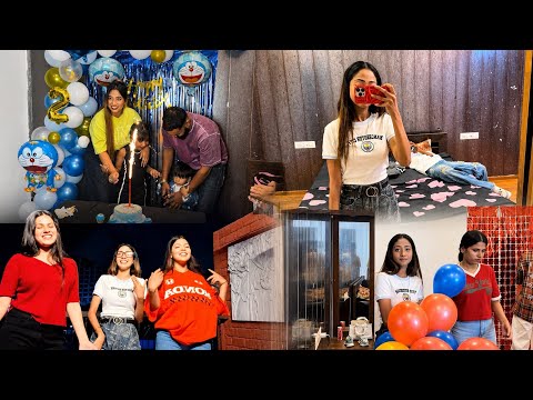 Aayat or Rimsha ka bday 🎂🌬️…#trending #love #cake #dailyvideo #vlogs #familyvlog ￼