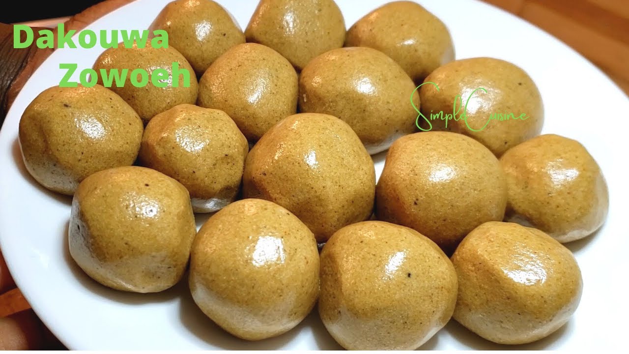 Boules au beurre d'arachide || Peanut butter balls || Dakouwa || Zowoe