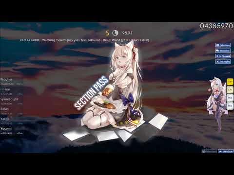 [osu!] yuki. feat. setsunan - Hello! World [yf & Regou's Extra!] #1