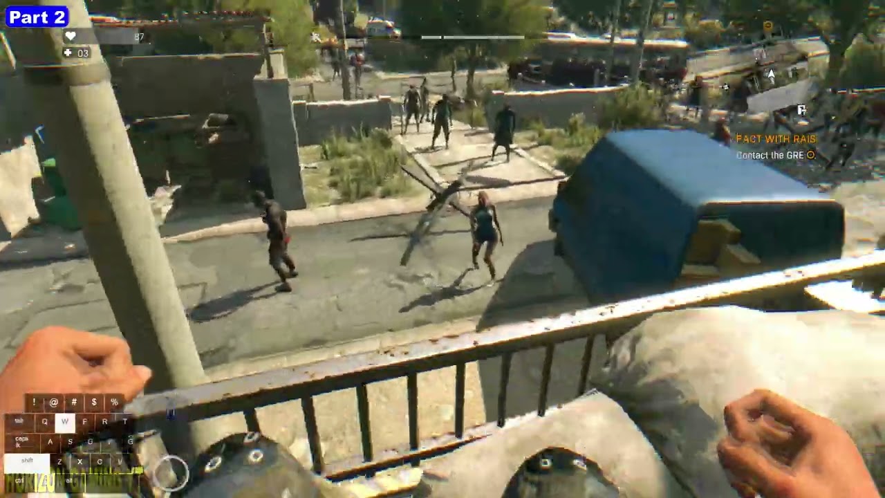How to Finish Contact the GRE in Pact with Rais - Dying Light 1