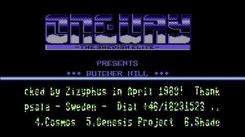 Oneway Intro 5 ! Commodore 64 (C64)