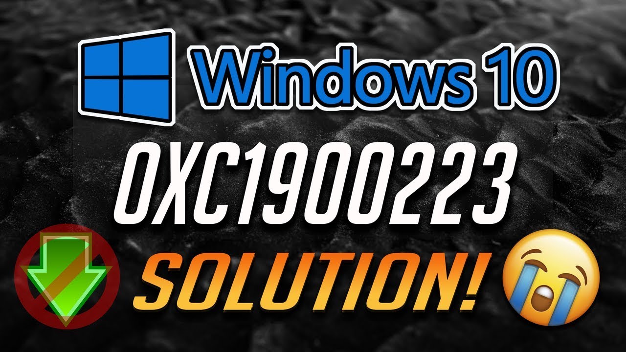 Fix Windows Update Error 0xc1900223 in Windows 10 [5 Solutions] 2021 - YouTube