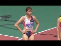 陸上日本インカレ2022 青山華依 甲南大学 女子100m決勝
