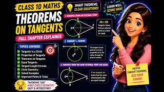 Theorems on Tangents Class 10 Maths | Full Chapter Explained | CBSE One Shot Revision