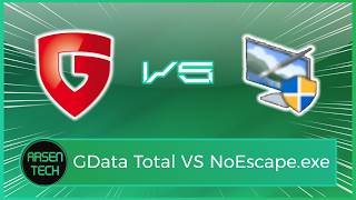 G-Data Total Security VS The NoEscape.exe Malware | Antivirus Test