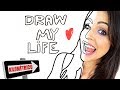 El Draw My Life Más LARGO e INTENSO de la Historia! - Dibujando mi Vida - SandraCiresArt