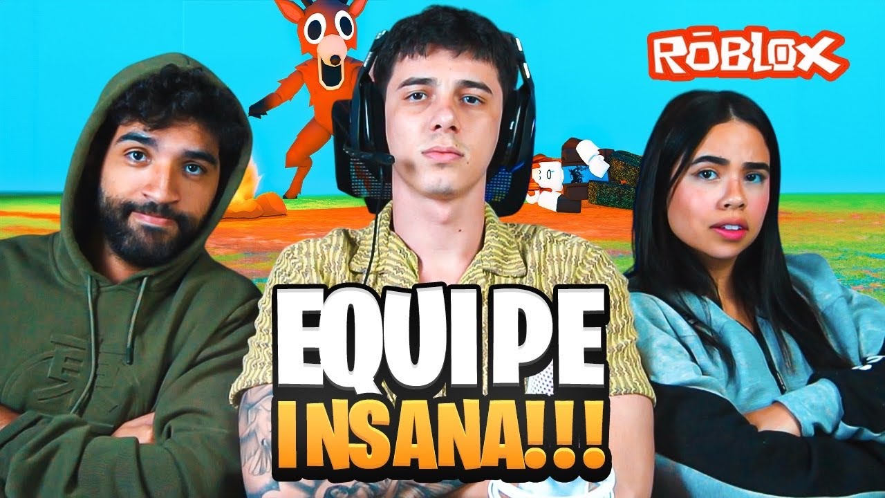 Sobrevivemos 99 NOITES no Roblox com MINHA NAMORADA e MEU CUNHADO!
