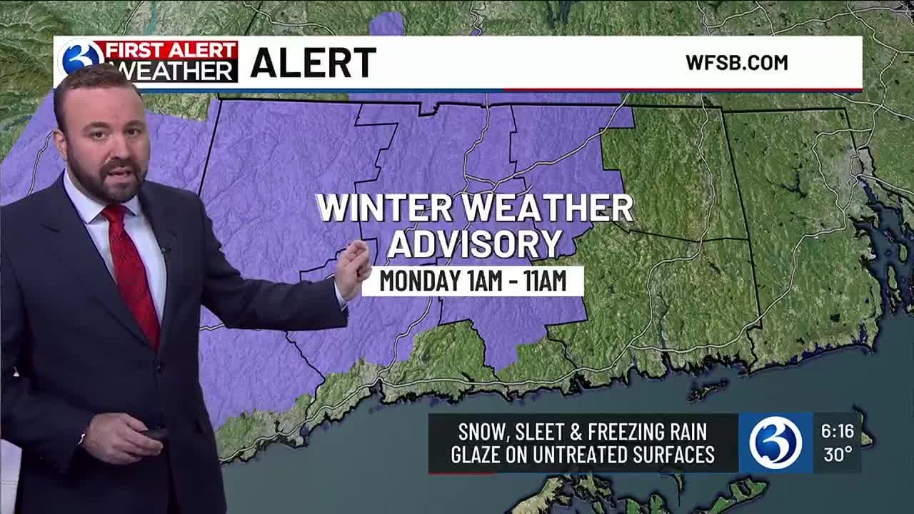 FORECAST: A First Alert Weather Day for a wintry mix of snow and ...