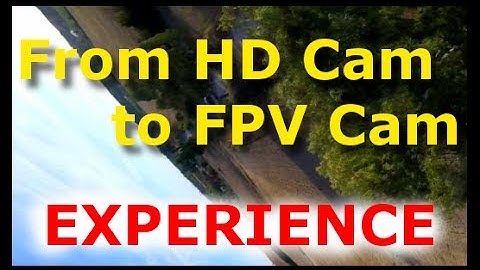 Eachine Wizard X220 - From HD Cam to FPV Cam experience