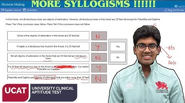 MASTER UCAT DM SYLLOGISMS | THE ARROW METHOD #6