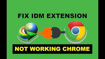 How To Fix Idm Extension Problem In Google Chrome Windows 10 Urdu
