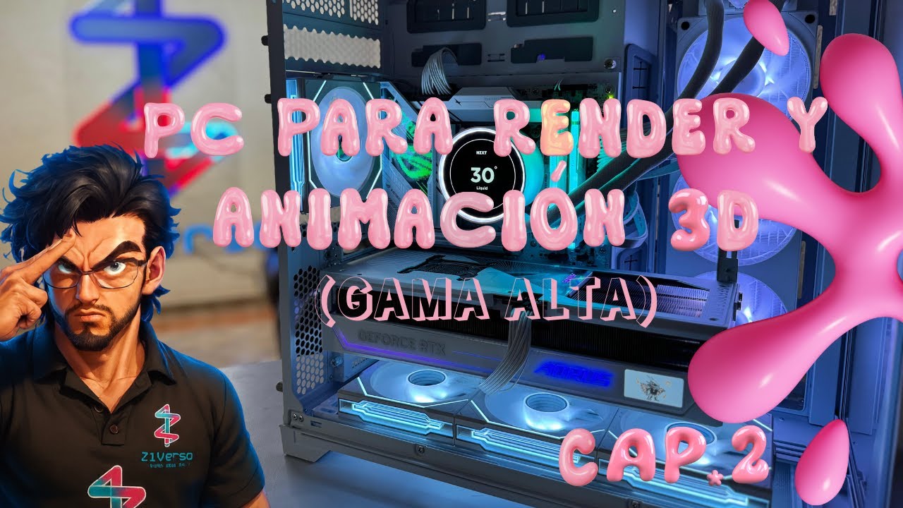 PC gama ALTA para RENDERIZADO y ANIMACIÓN 3D 🔥