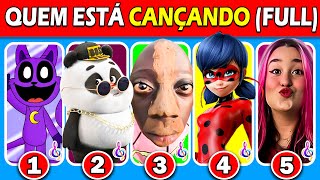 ADIVINHE QUEM ESTÁ DANÇANDO  | Full | Tenge Songs,Catnap,Emilly Vick,Bambo Panda,Elsa | Quiz SUN