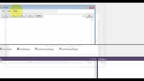 Simple Web Browser C# Microsoft Visual Basic 2012 (Part -2)