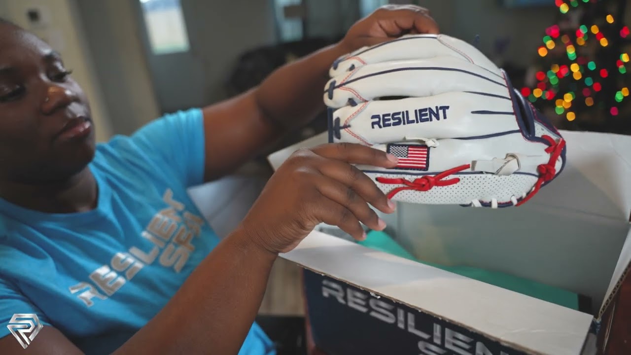 The Patriot softball glove - unboxing by Ambassador Makayla Jackson