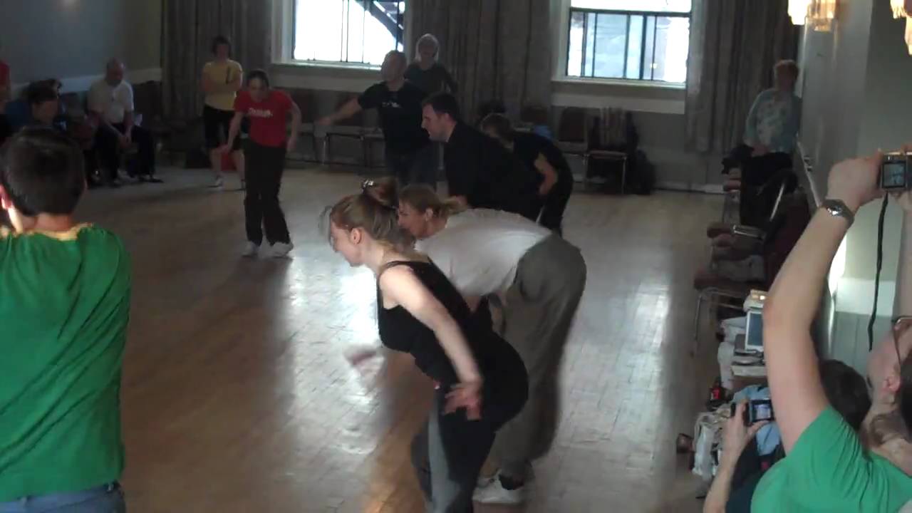 Daniel & Asa - Big Apple & Fast Dancing routine review.MP4